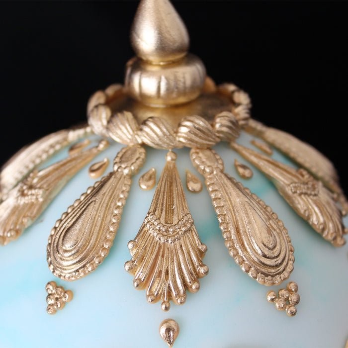 Ornamental Drops Silicone Mould