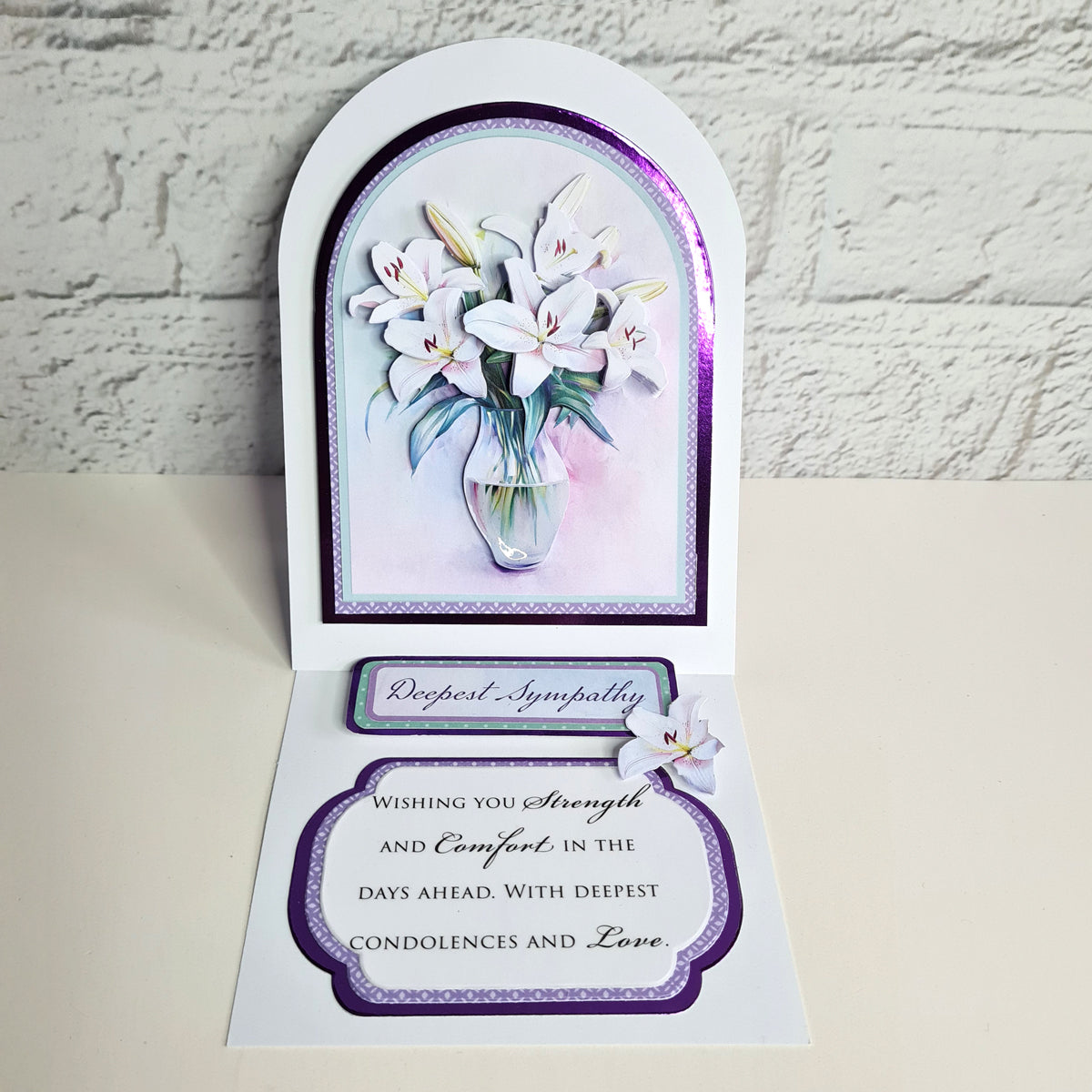 Satin Silver & Purple Mirri Mixed A4 Cardstock, 20 sheets