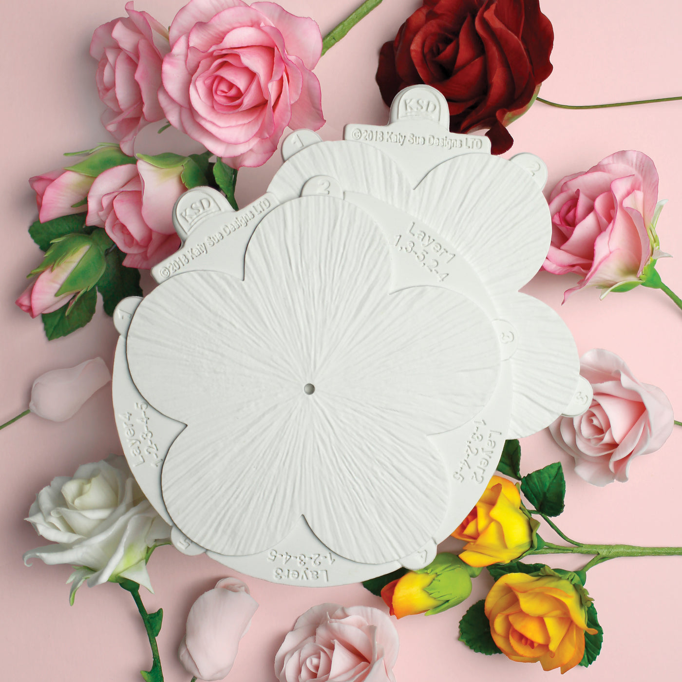 Flower Pro Ultimate Petal Veiner Silicone Mould — Katy Sue Designs