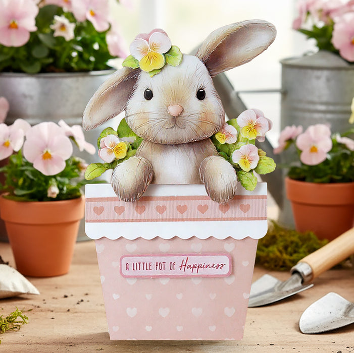 Bunny Tails & Flower Pots Card Making Kit