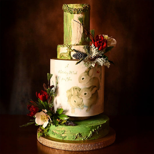 Flower Pro Winter Foliage Silicone Mould