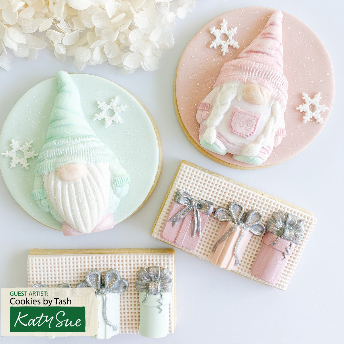 Boy & Girl Gnomes Silicone Moulds, set of 2 Bundle