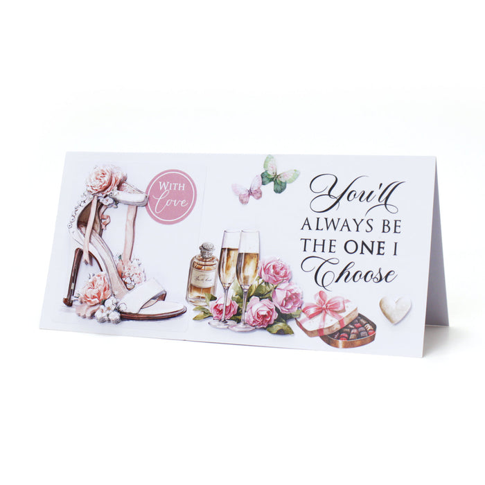 Forever & Always Die Cut Wedding Embellishments, 3 sheets