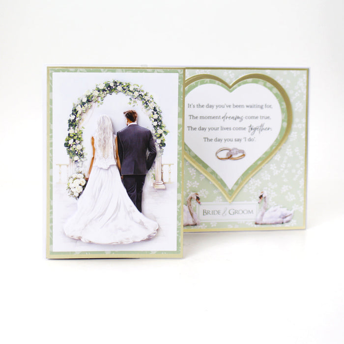 Die Cut Decoupage – Bride & Groom (pack of 3)