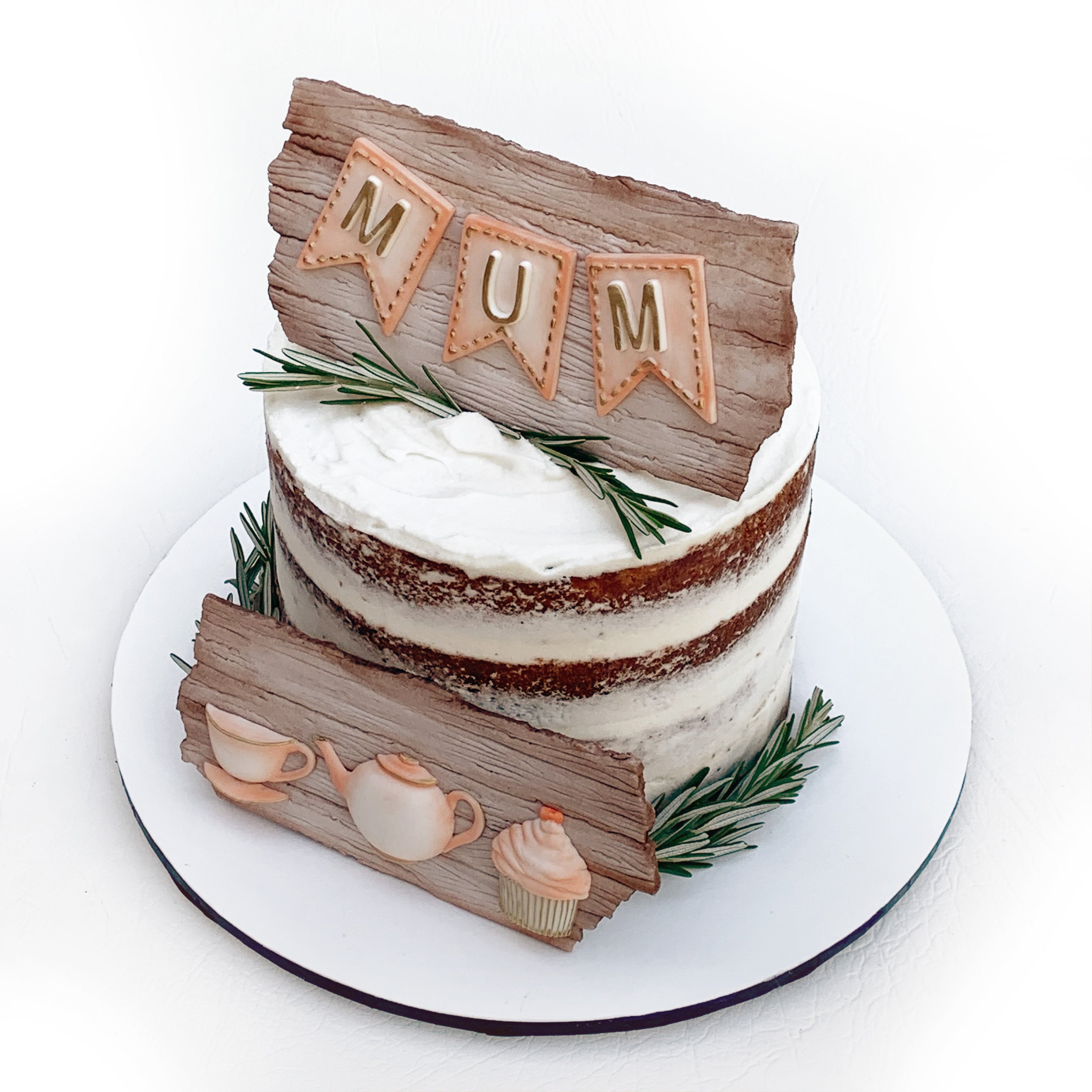 Large Bunting Alphabet Silicone Mould