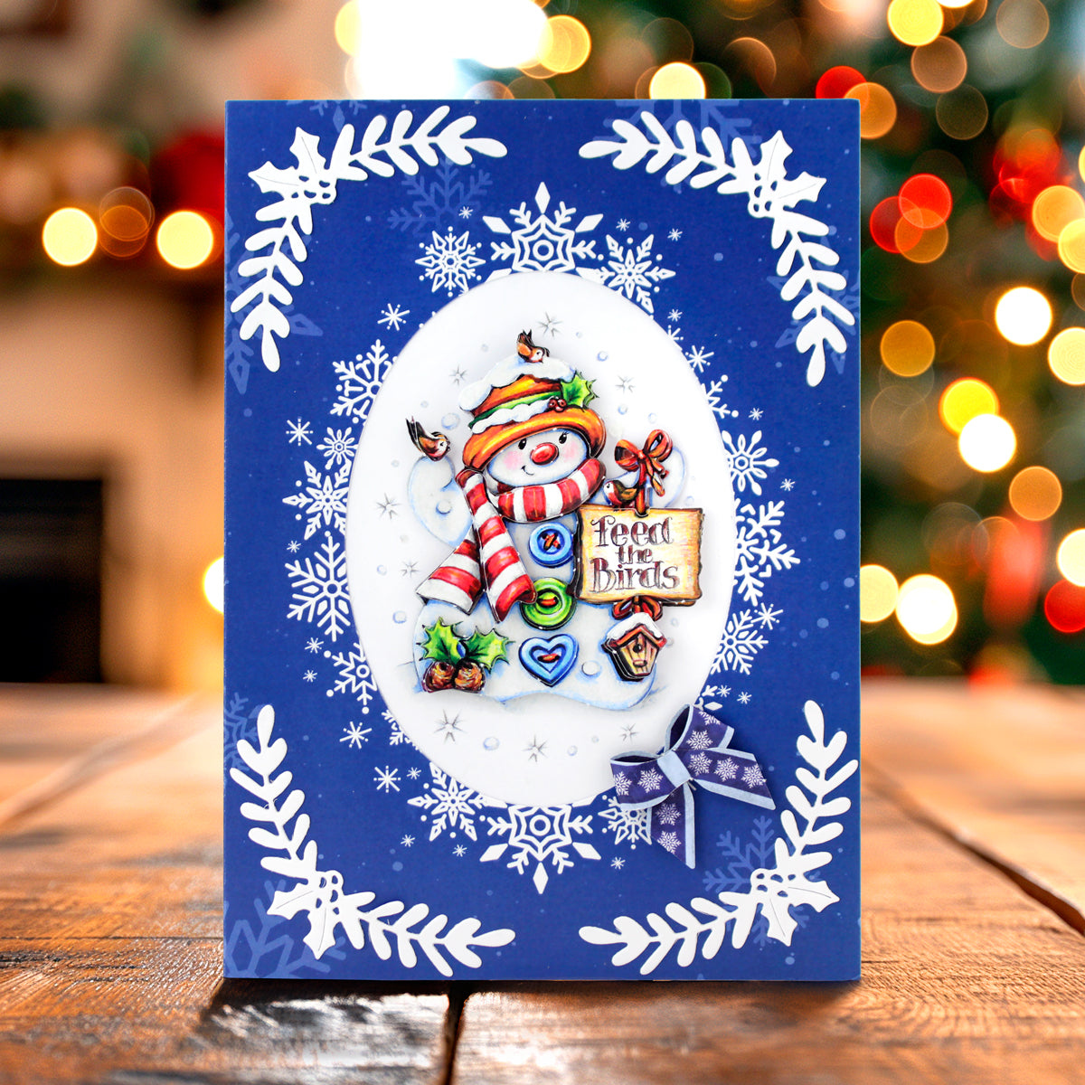 Luxury Snow Globe Snowmen & Scenes Card Making Collection