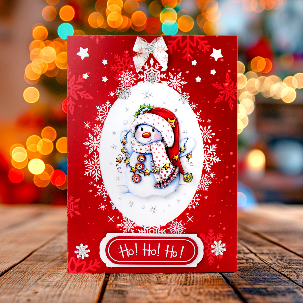 Luxury Snow Globe Snowmen & Scenes Card Making Collection