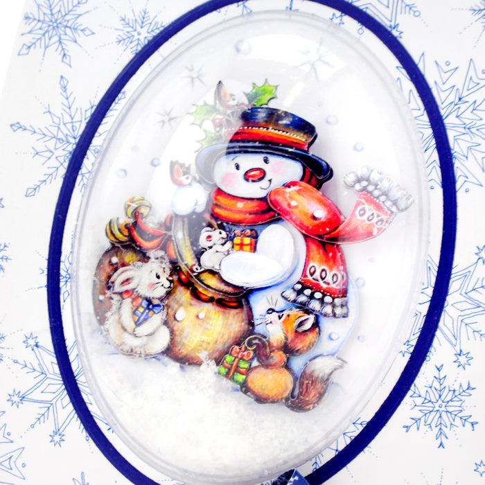 Die Cut Decoupage – Snowmen & Woodland Friends (pack of 3)