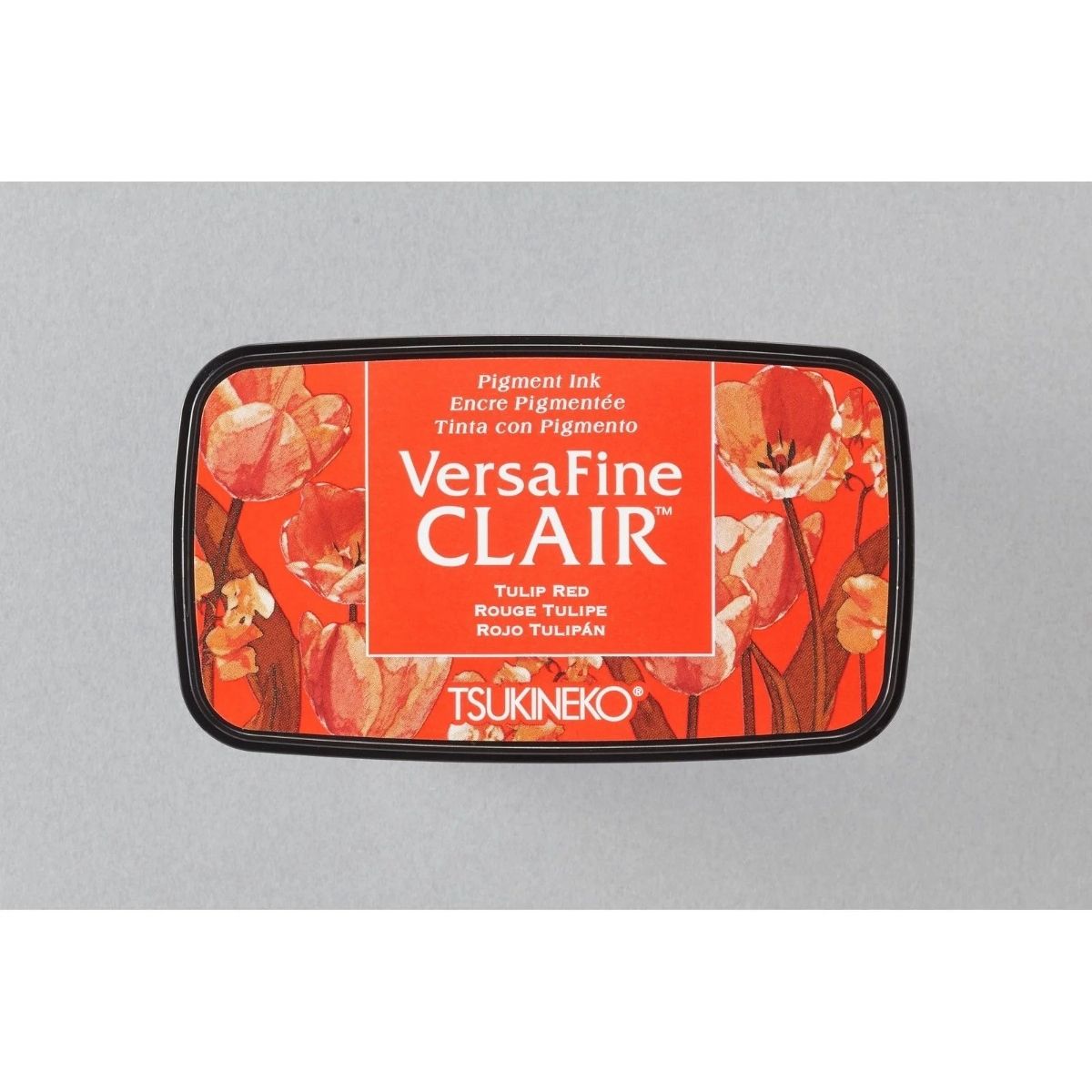 Tsukineko VersaFine Clair Dark Ink Pad in Tulip Red