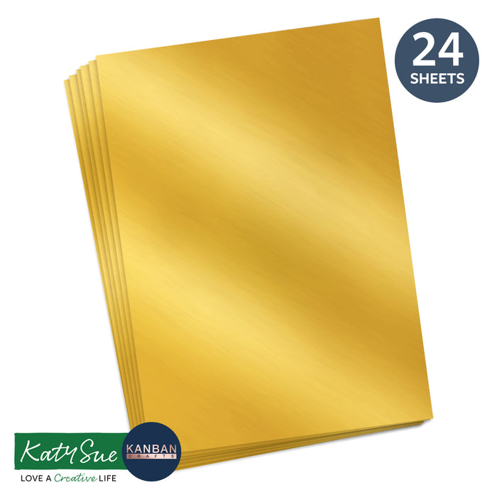 Kanban A4 Mirri Card - Gold -24 sheets