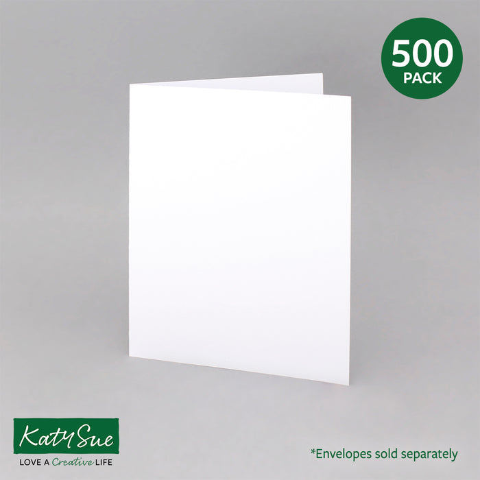 White 5x7 Single Fold Cards 300gsm 127x178mm (pack of 500)