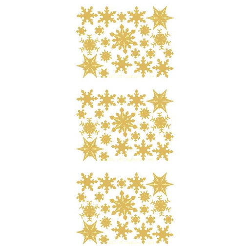 Filled Snowflakes  Gold