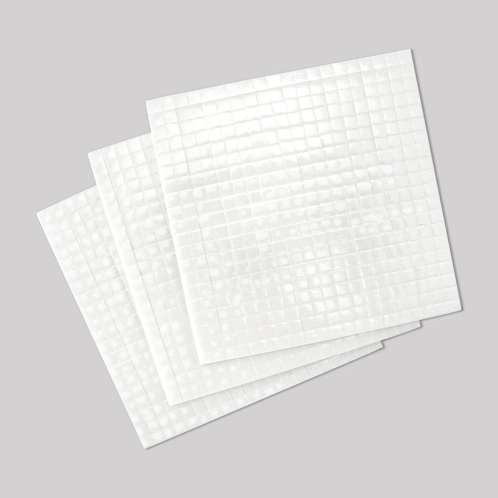 5x5mm Double Sided Adhesive Pads - White 2mm pack of 3 — Katy Sue Designs
