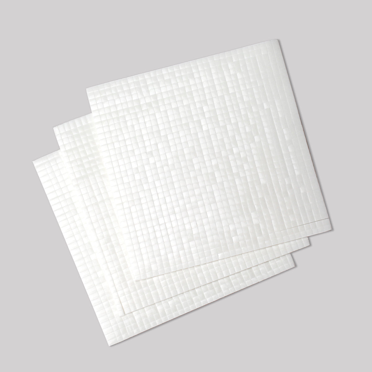 3 x 3 mm doppelseitige Klebepads – Weiß 2 mm, 3er-Pack