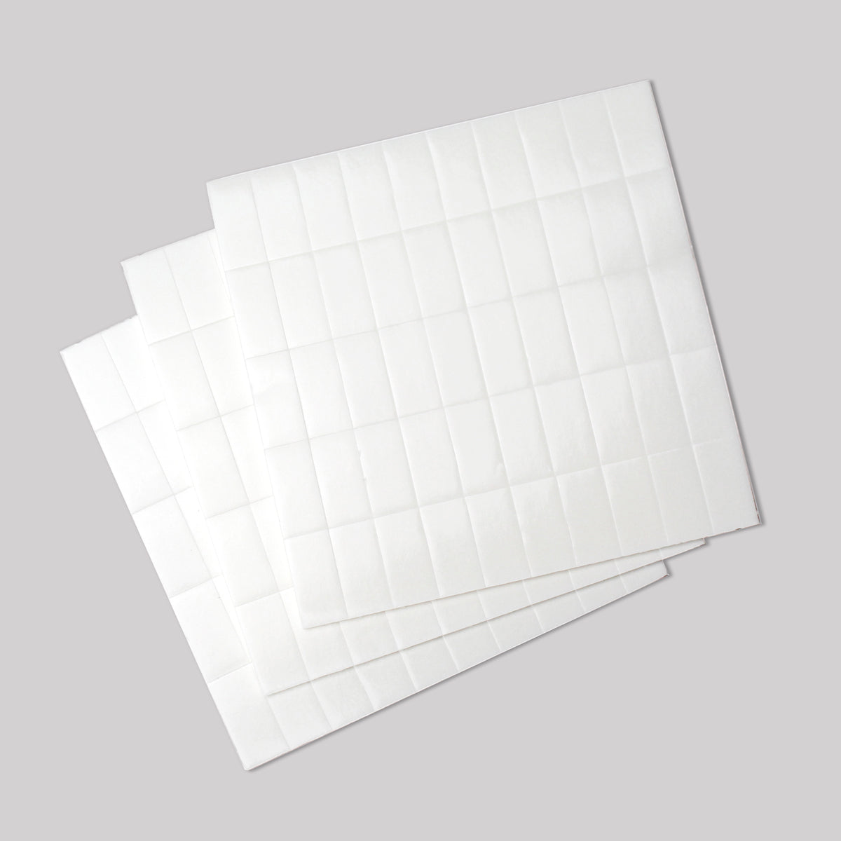 10x20mm Double Sided Adhesive Pads - White 2mm, pack of 3