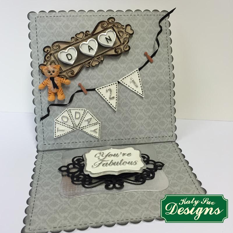 C - Alphabet bunting craft mould