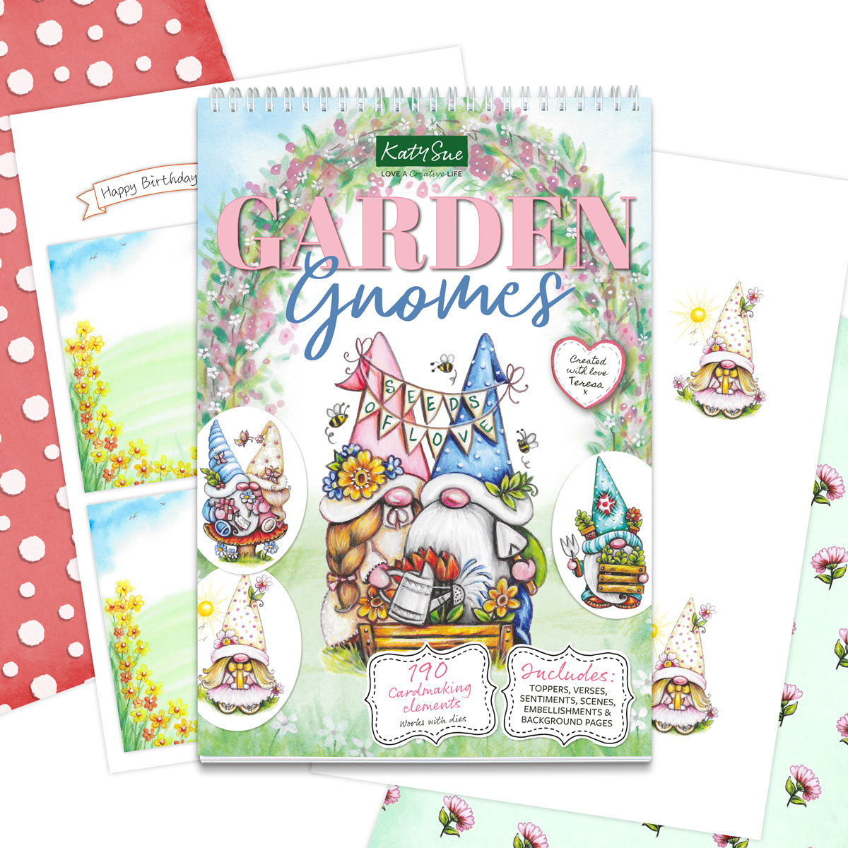Garden Gnomes Paper Craft and Die Sets