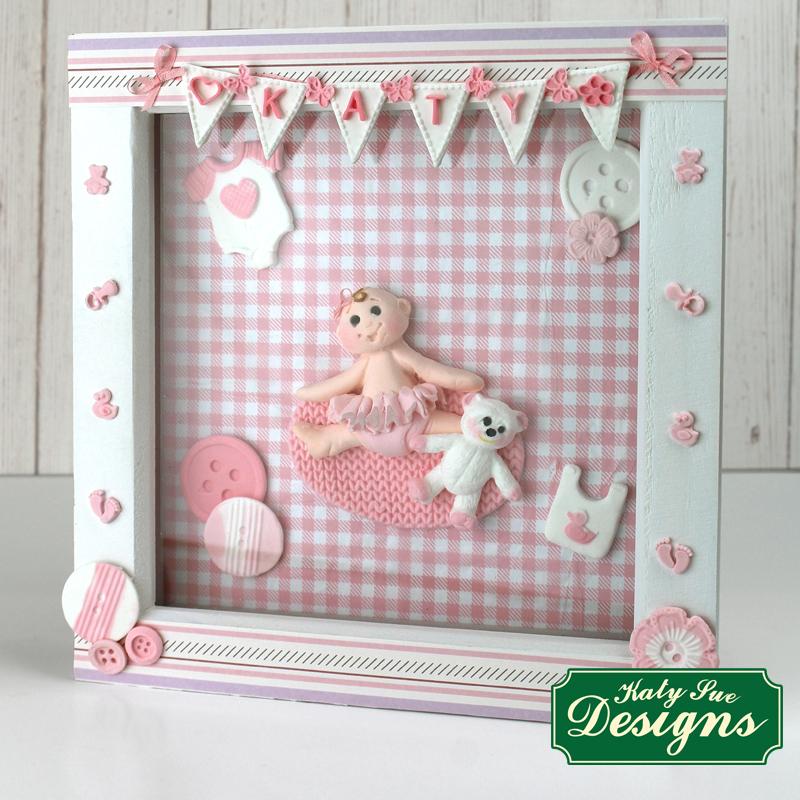 C - Alphabet bunting craft mould