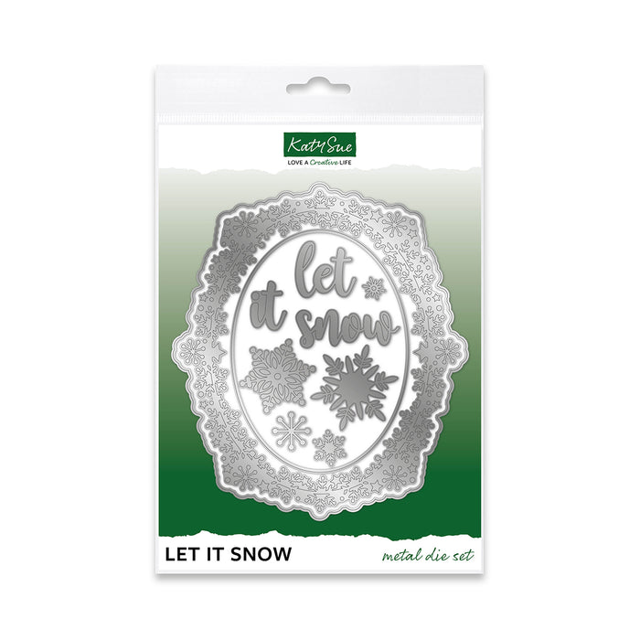 C - Snow Globe Die Set - Let it Snow