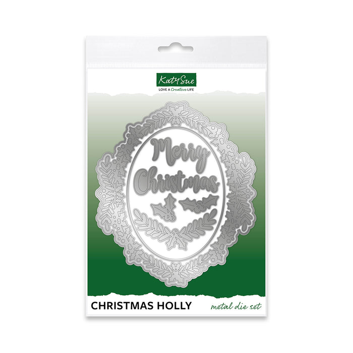 C - Snow Globe Die Set - Christmas Holly