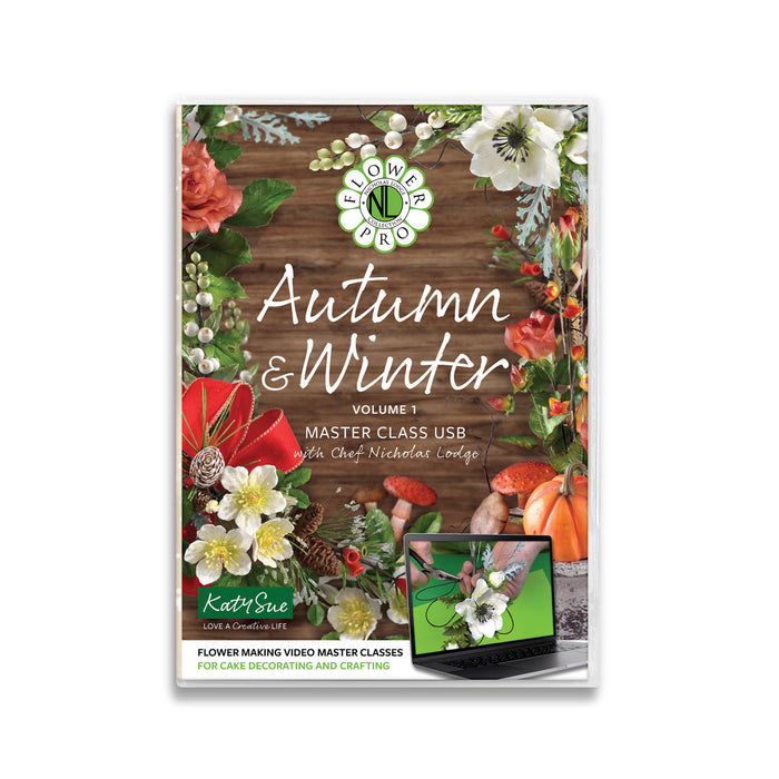 Flower Pro USB – Herbst- und Winter-Meisterklassenkollektion Band 1