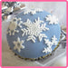 CD - An idea using the Snowflakes Silicone Mould product