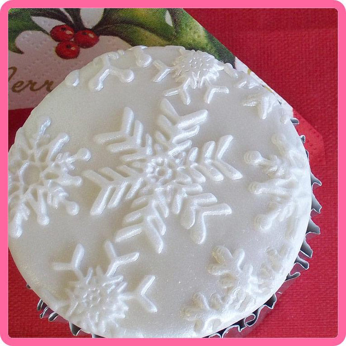 Wholesale Christmas Snowflake Straw Topper Silicone Molds Decoration 