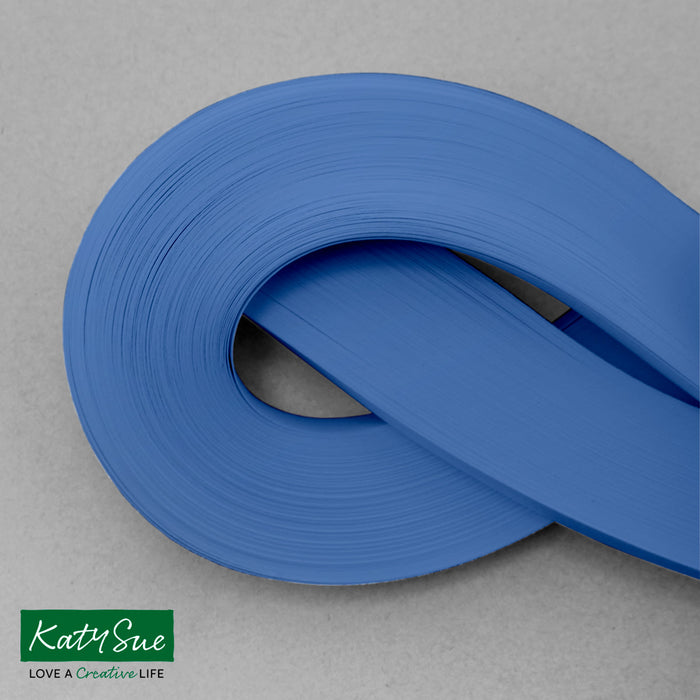 Deep Blue 10mm Single Colour Quilling Strips (pack of 100)