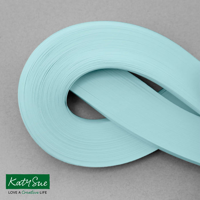 Light Blue 10mm Single Colour Quilling Strips (pack of 100)