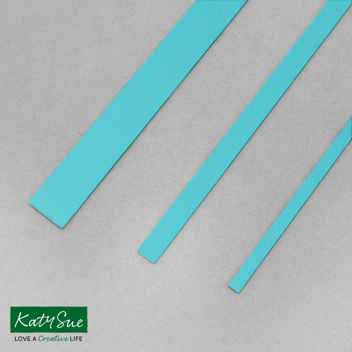 Maritime Blue 10mm Single Colour Quilling Strips (pack of 100)