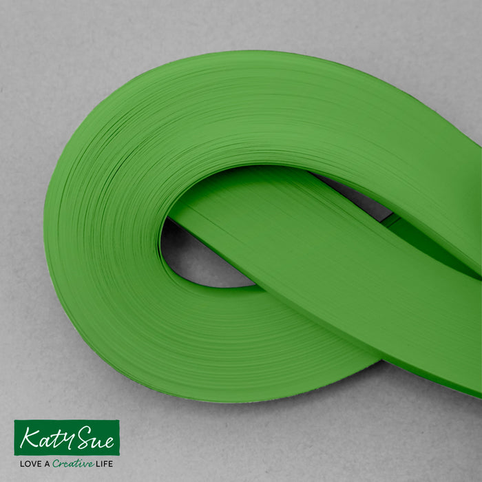 Leaf Green 10mm Single Colour Quilling Strips (pack of 100)