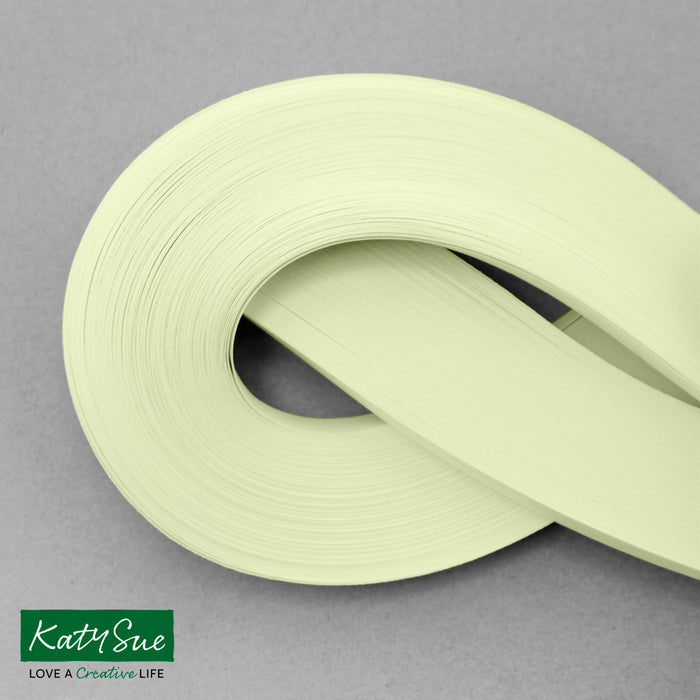Powder Green 5mm Single Colour Quilling Strips (pack of 100)