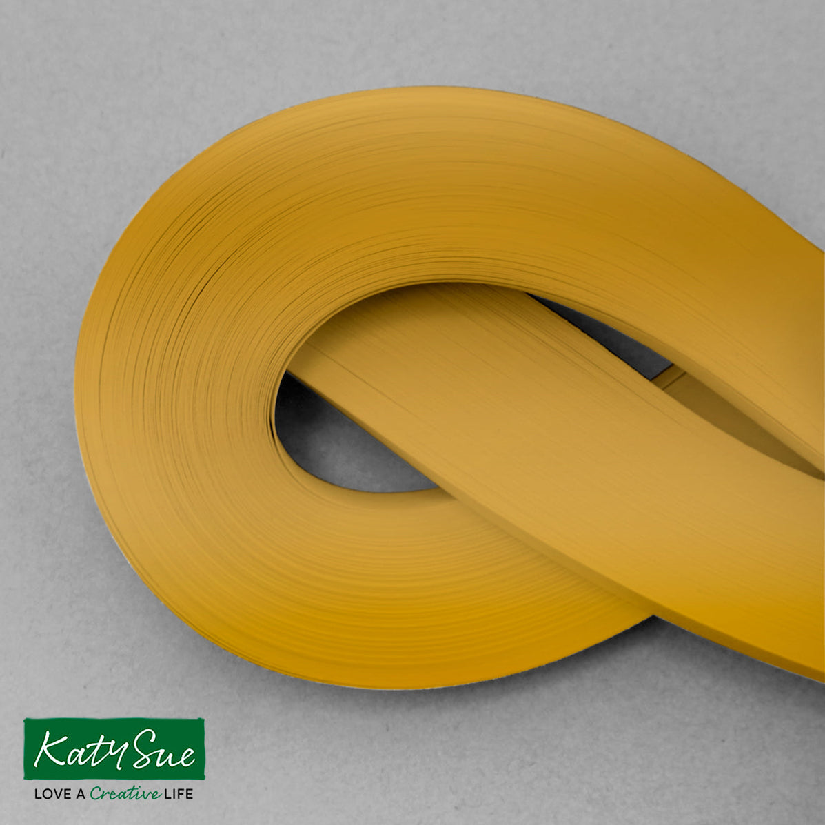 Solid Gold 3mm Single Colour Quilling Strips (pack of 100) — Katy Sue