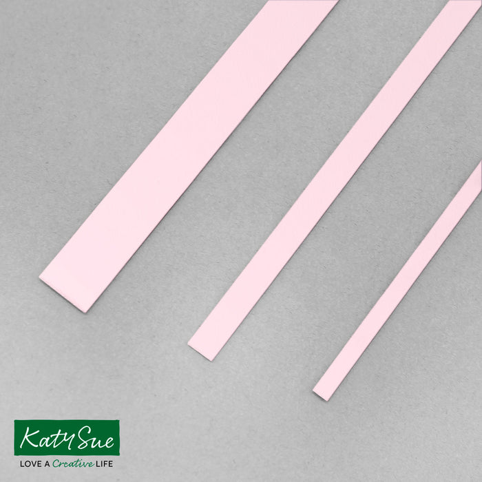 Ice Pink 10mm Single Colour Quilling Strips (pack of 100)