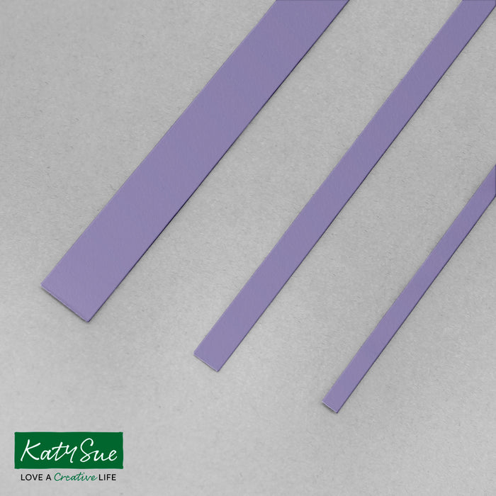 Mauve 10mm Single Colour Quilling Strips (pack of 100)