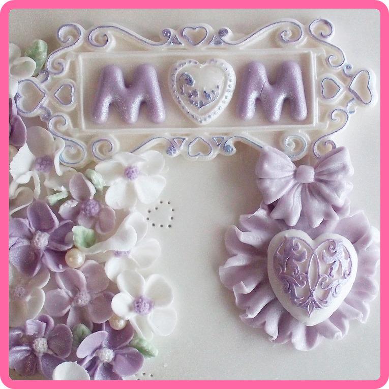 CD - An idea using the Elegant Hearts Silicone Mould product