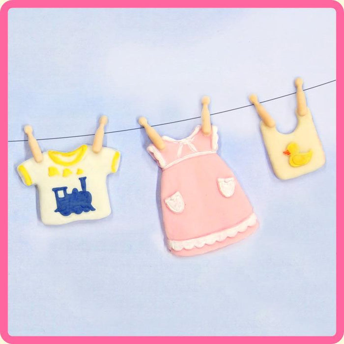 CD - An idea using the Baby Clothes Washing Line Mould product
