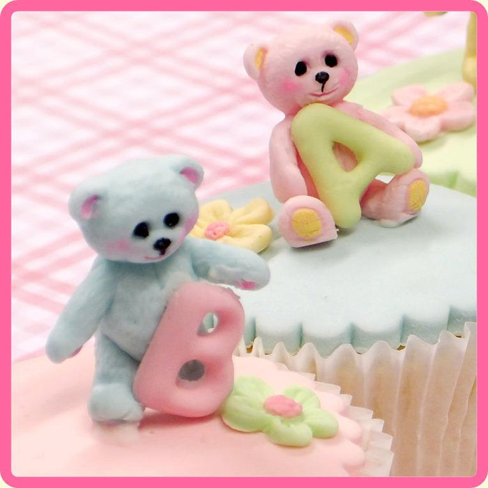 Cute Teddy Bear Silicone Mold - Annettes Cake Supplies