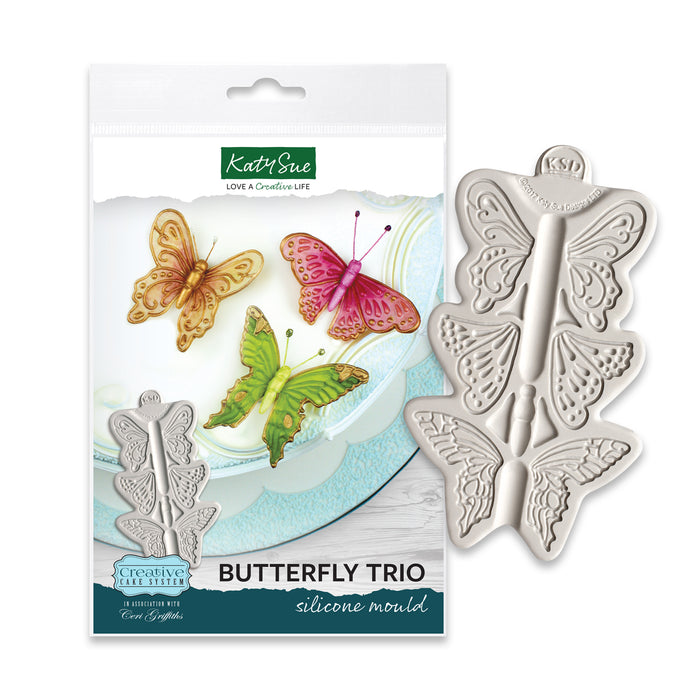 Schmetterling Trio Silikonform