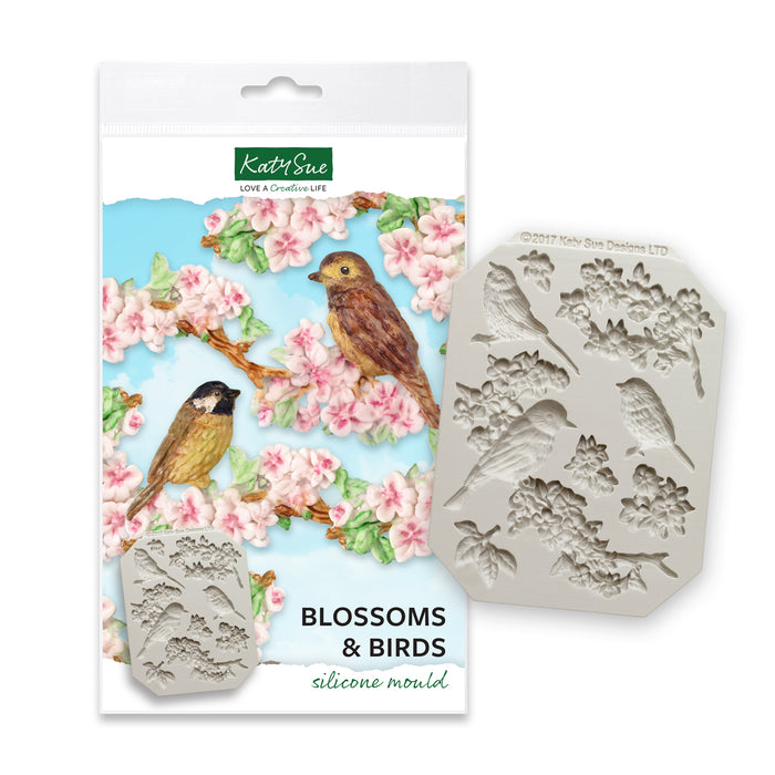 Blossoms & Birds Silicone Mould