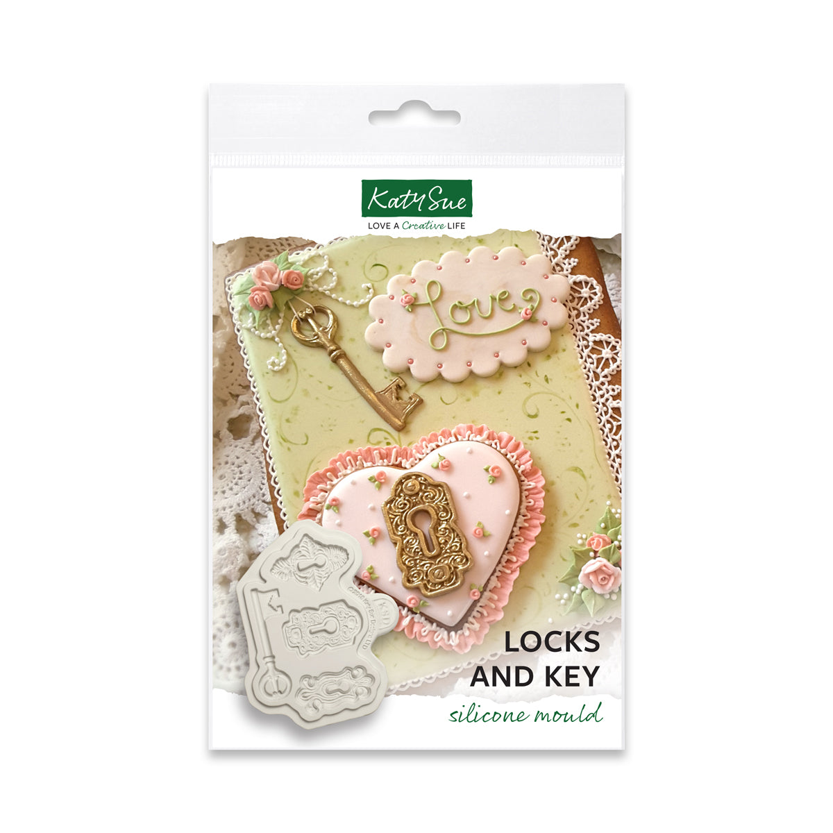 Locks and Key Mould — Katy Sue Designs