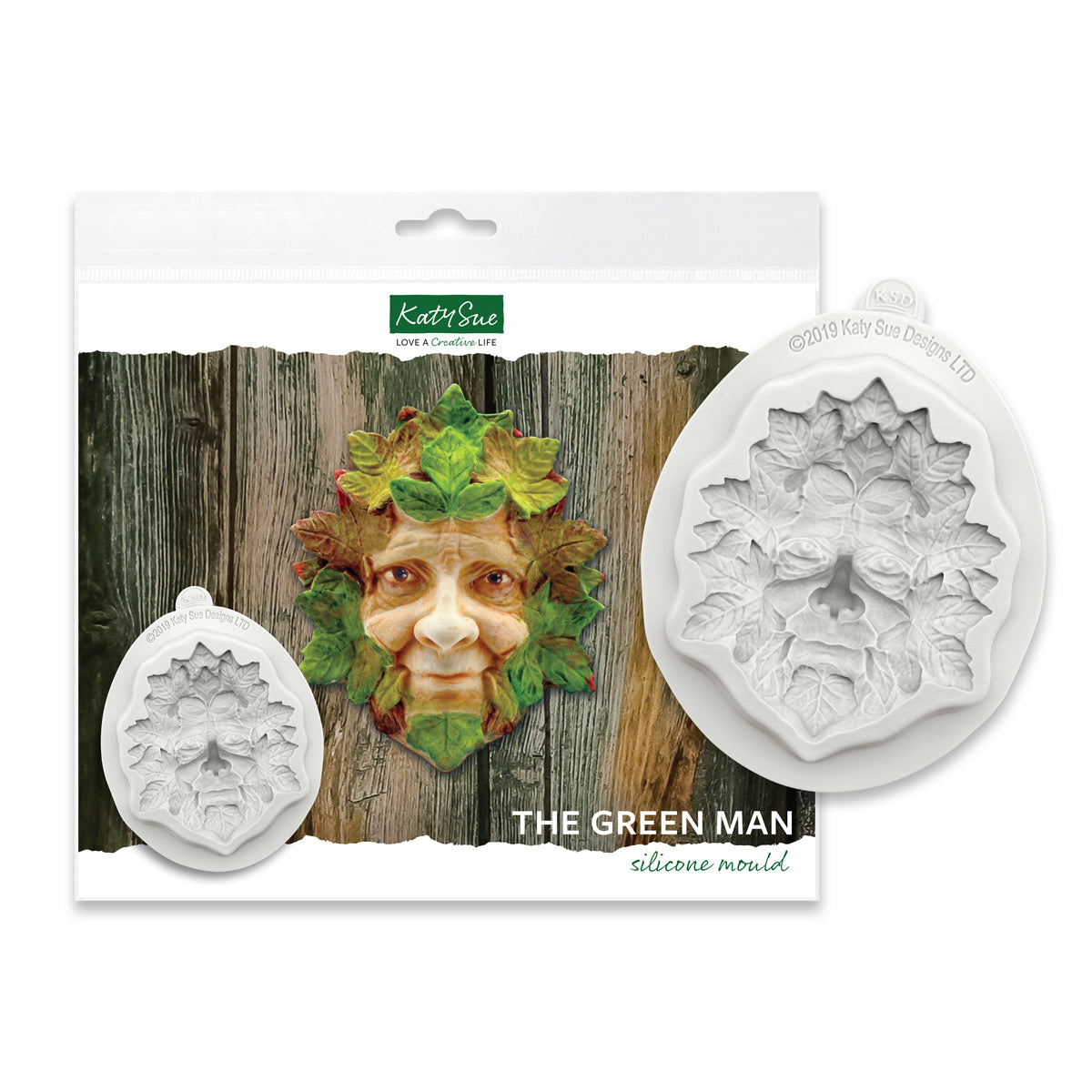 Green Man Silicone Mould