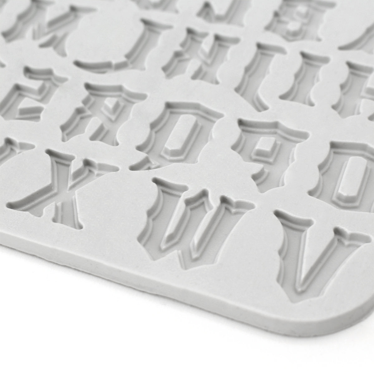 Gothic Font Uppercase Alphabet Silicone Mould