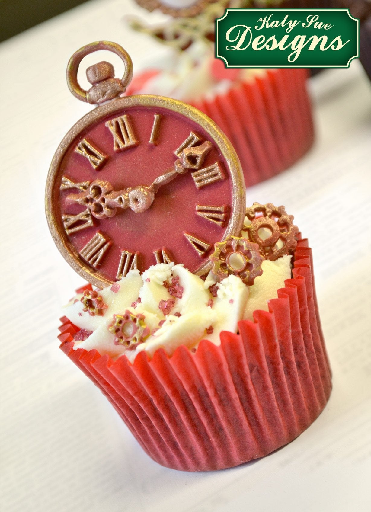 CD - An idea using the Clock Silicone Mould product