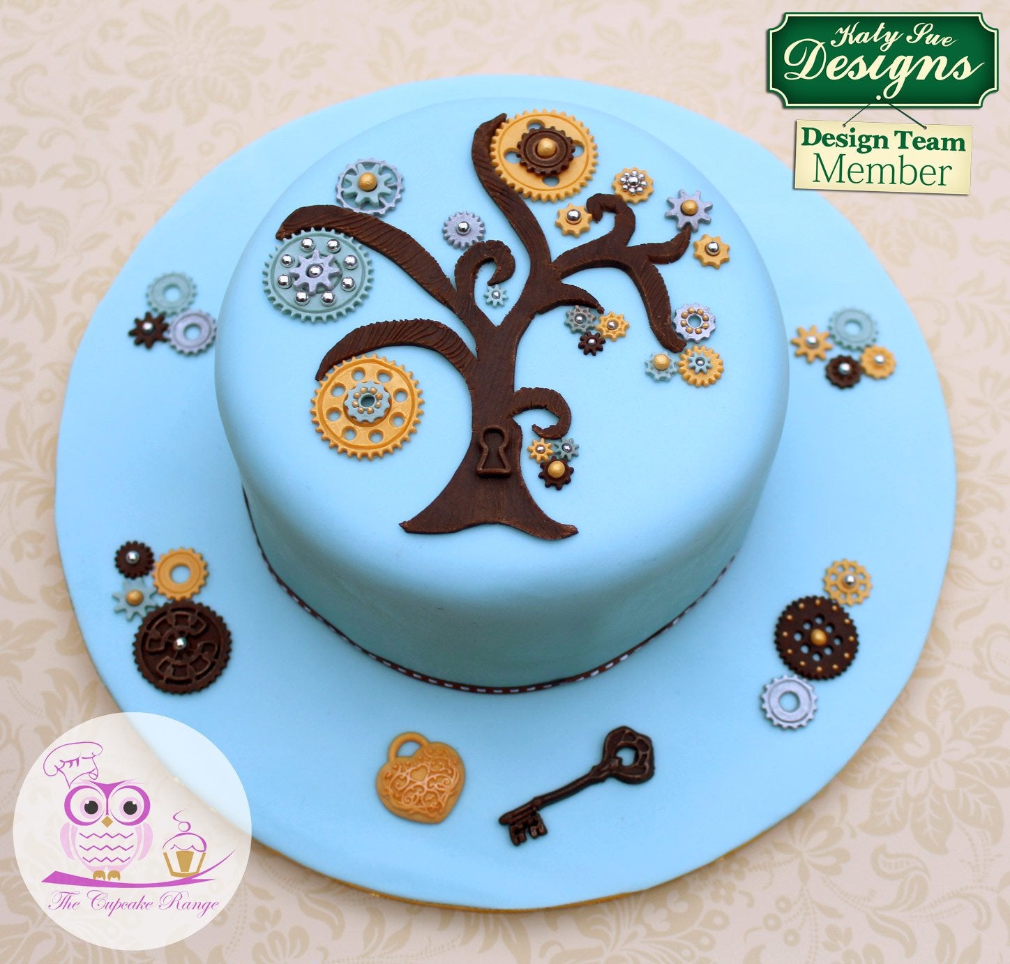 CD - An idea using the Cogs & Wheels Silicone Mould product