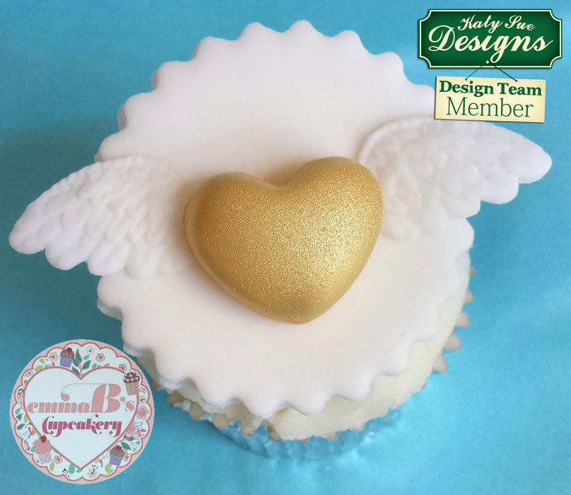 Hearty Crafts Easy 3D Toppers Angel Wings