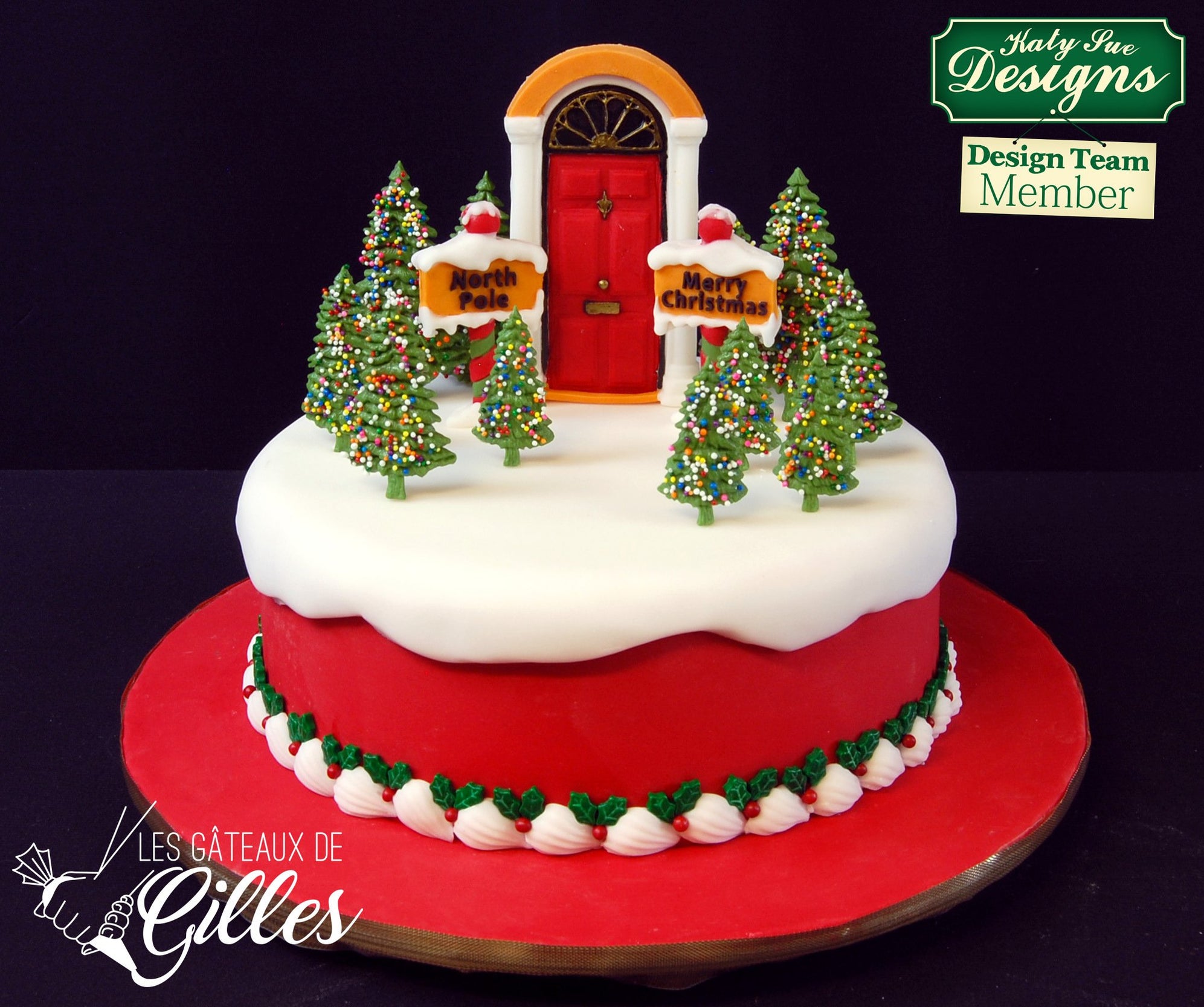 Christmas Sign Posts Silicone Mould | Katy Sue Designs