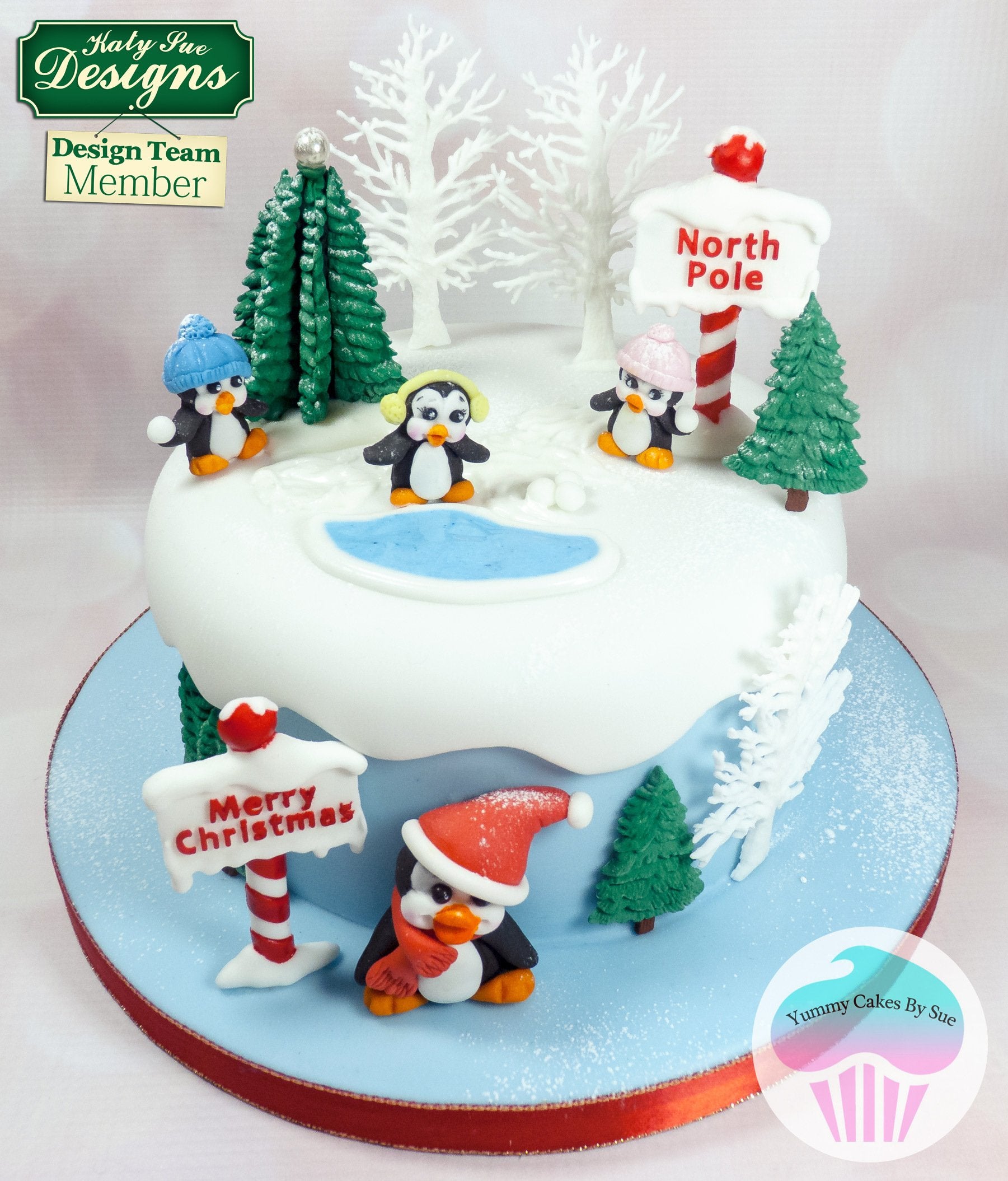 CD - An idea using the Christmas Sign Posts Silicone Mould product