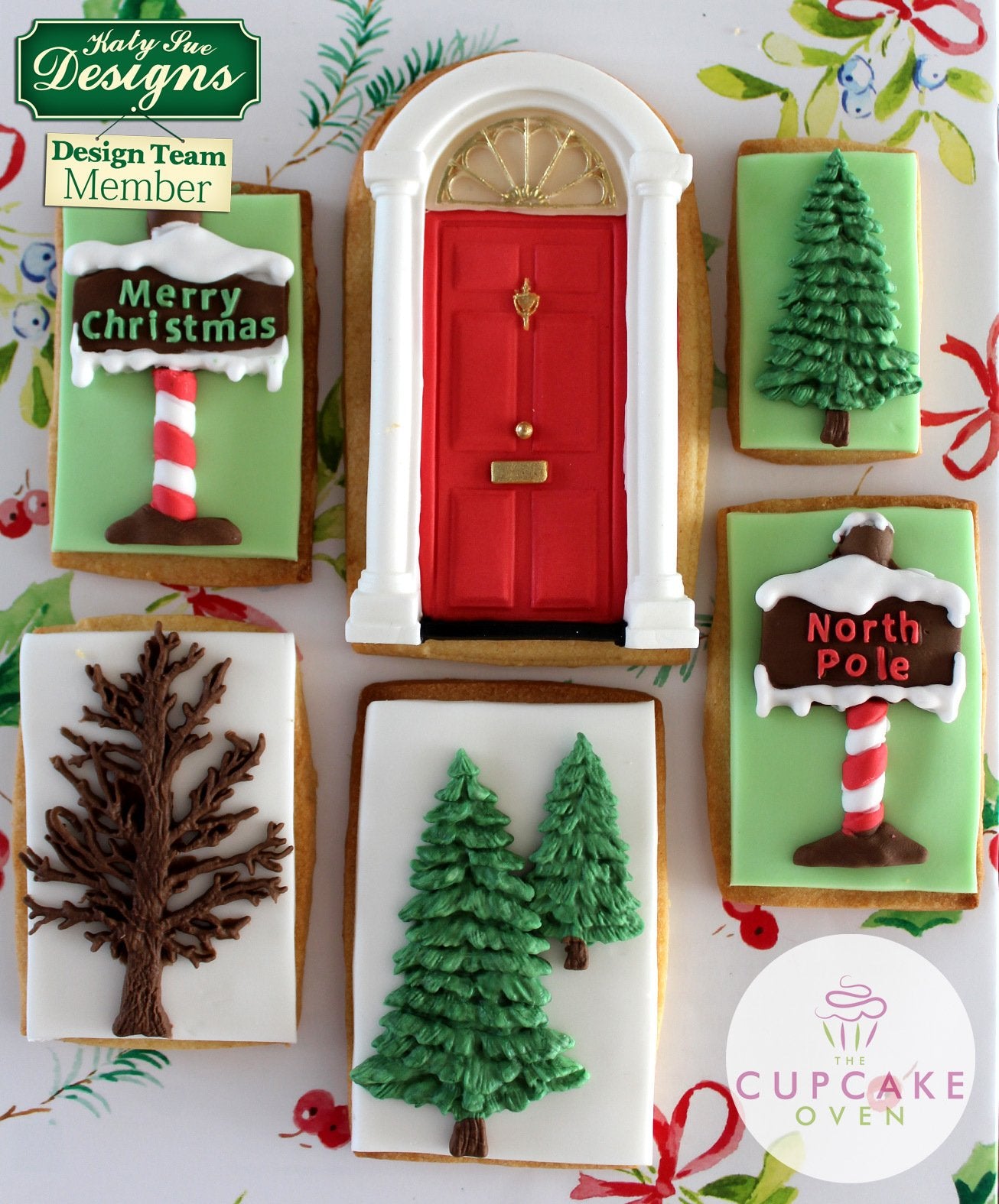 Christmas Sign Posts Silicone Mould | Katy Sue Designs