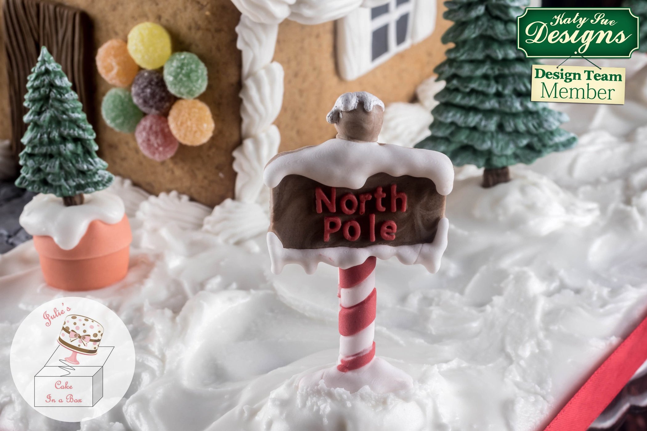 Christmas Sign Posts Silicone Mould | Katy Sue Designs